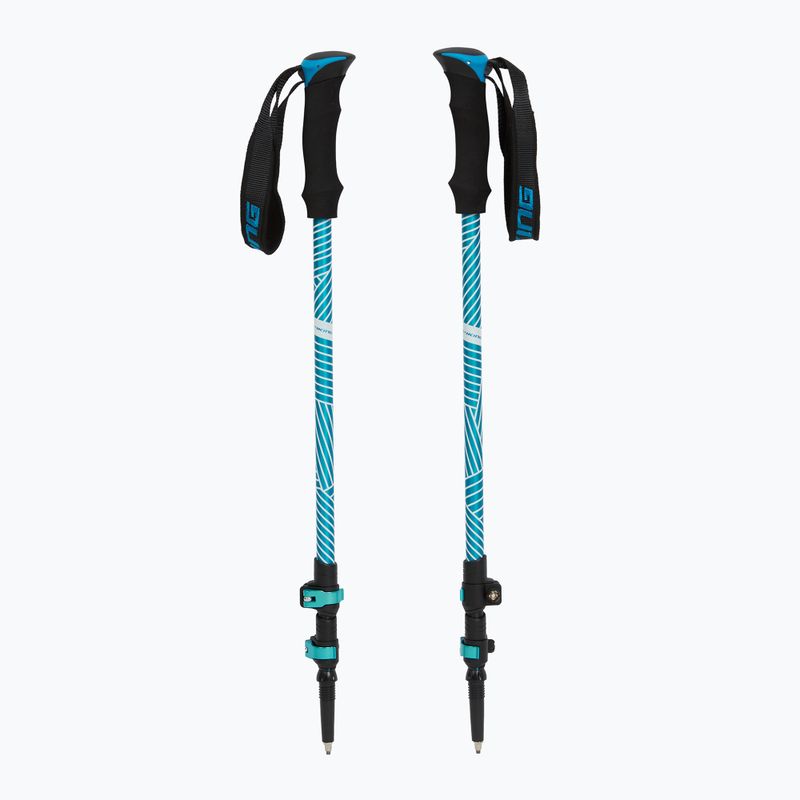Щеки за трекинг Viking Shiva black/turquoise 5