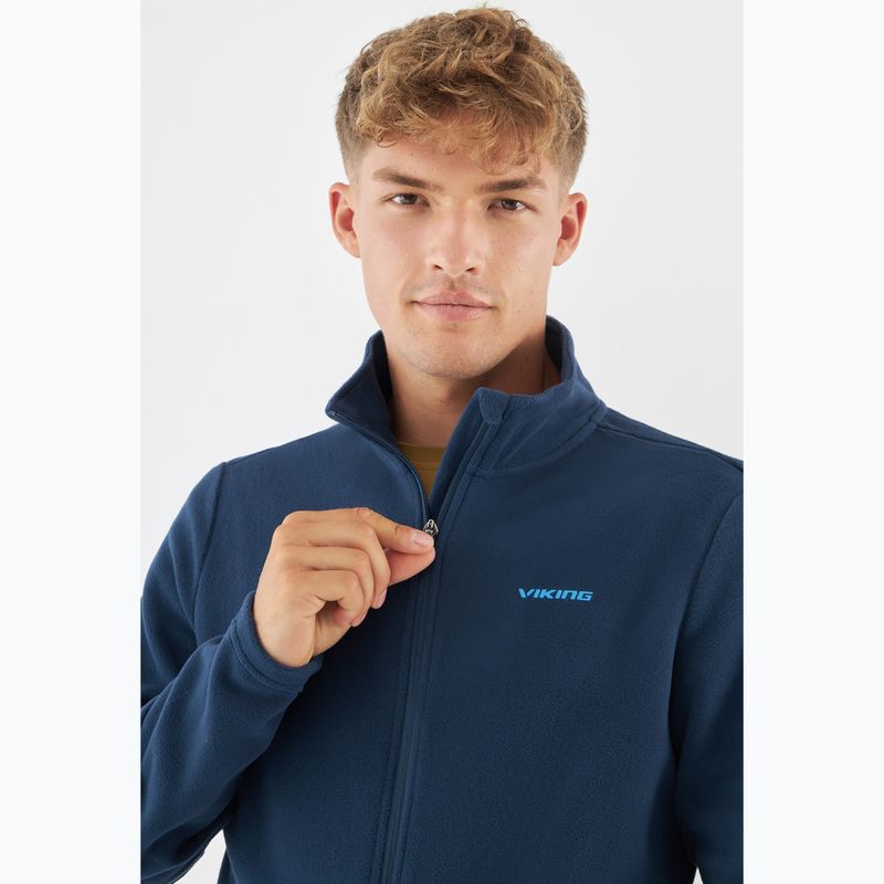 Мъжки поларен суитшърт Viking Tesero navy 5