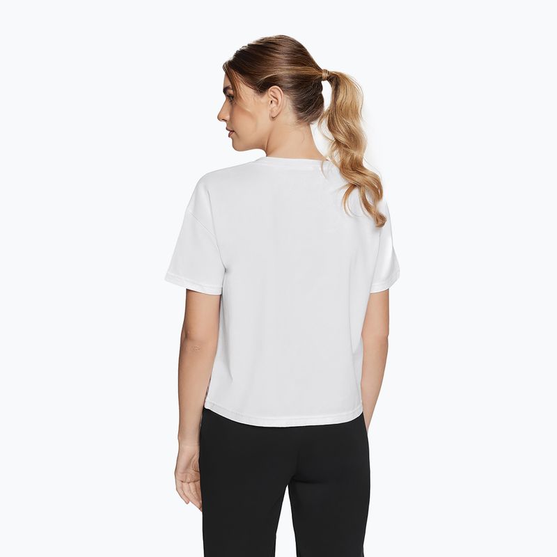 Тренировъчна тениска за жени Cardio Bunny Bright white 3