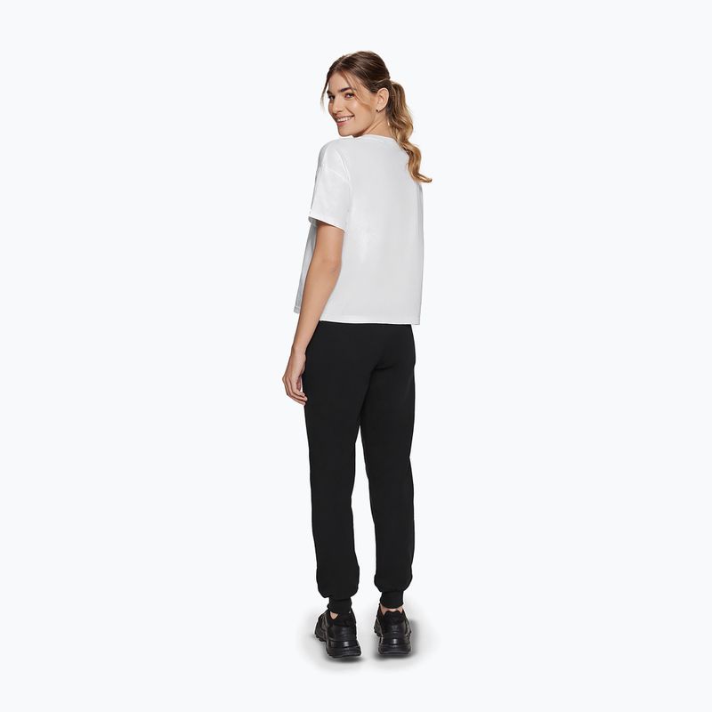 Тренировъчна тениска за жени Cardio Bunny Bright white 4