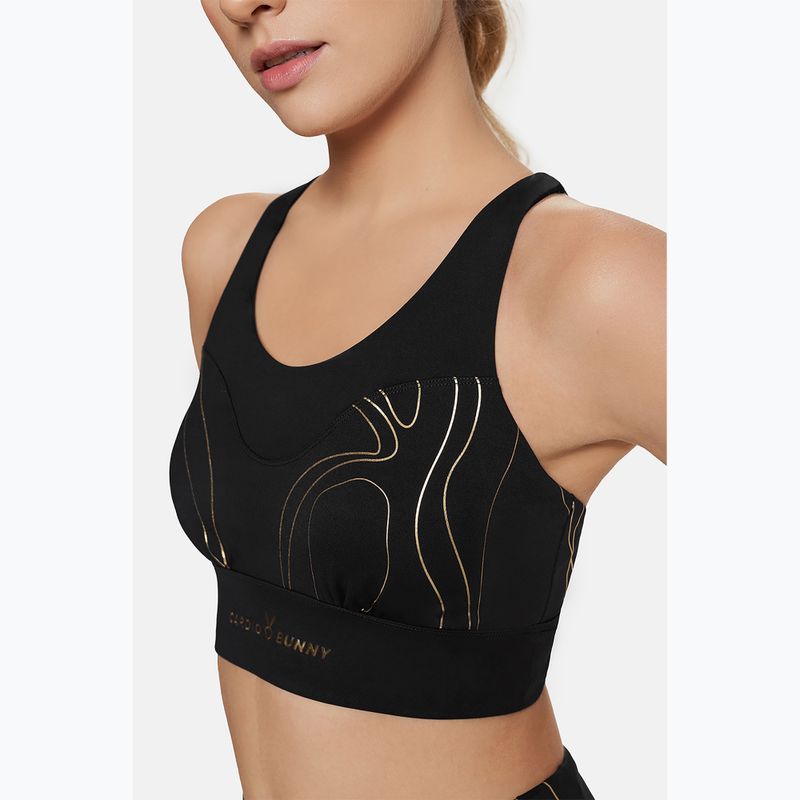 Тренировъчен сутиен Cardio Bunny Flame black 4