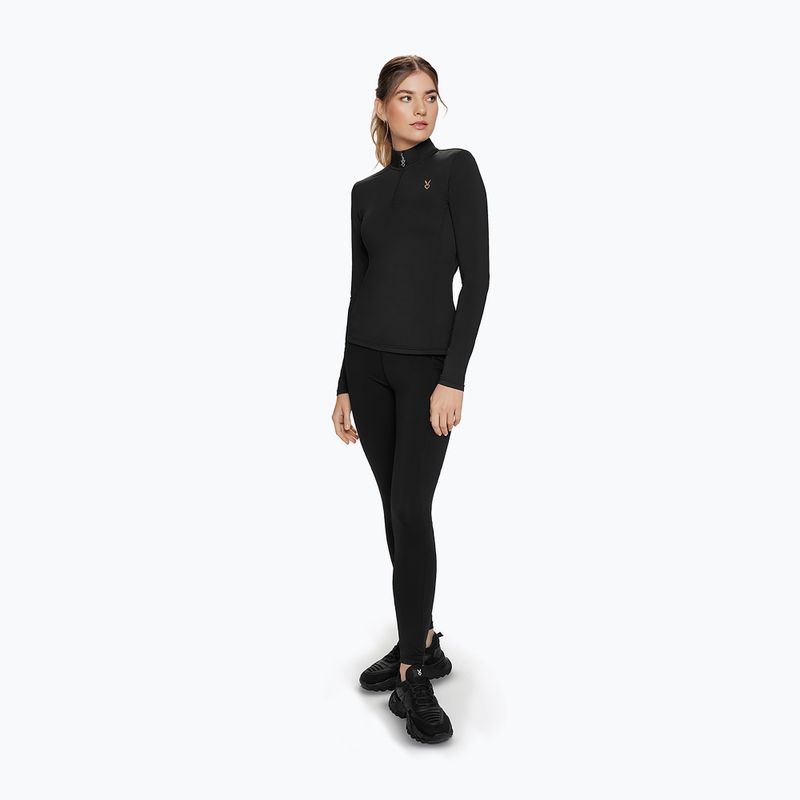 Дамски спортен екип Cardio Bunny Stormy black за тренировки с дълъг ръкав 2