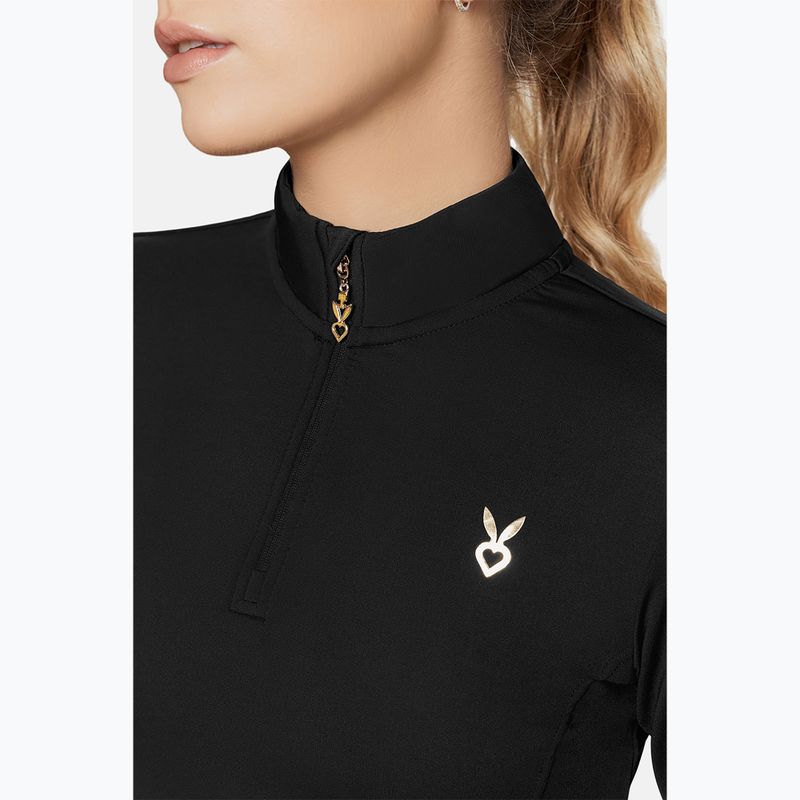 Дамски спортен екип Cardio Bunny Stormy black за тренировки с дълъг ръкав 5