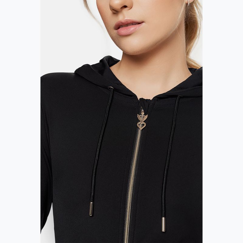 Дамски суитшърт за тренировка Cardio Bunny Windy black 4
