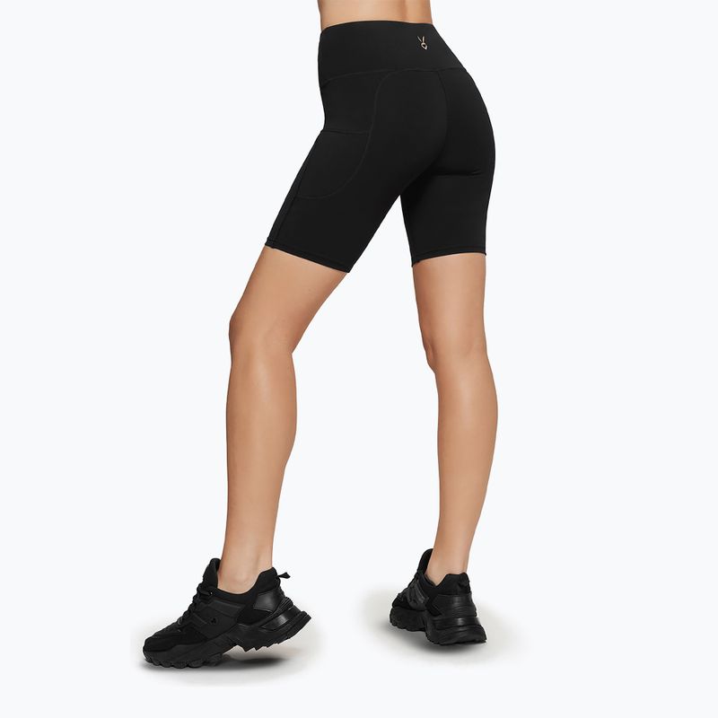 Дамски тренировъчни шорти Cardio Bunny Chilly black 3