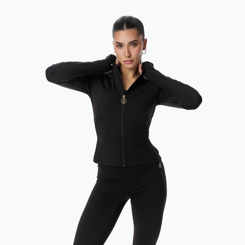 Дамски суитшърт за тренировка Cardio Bunny Zipper Blouse black 5