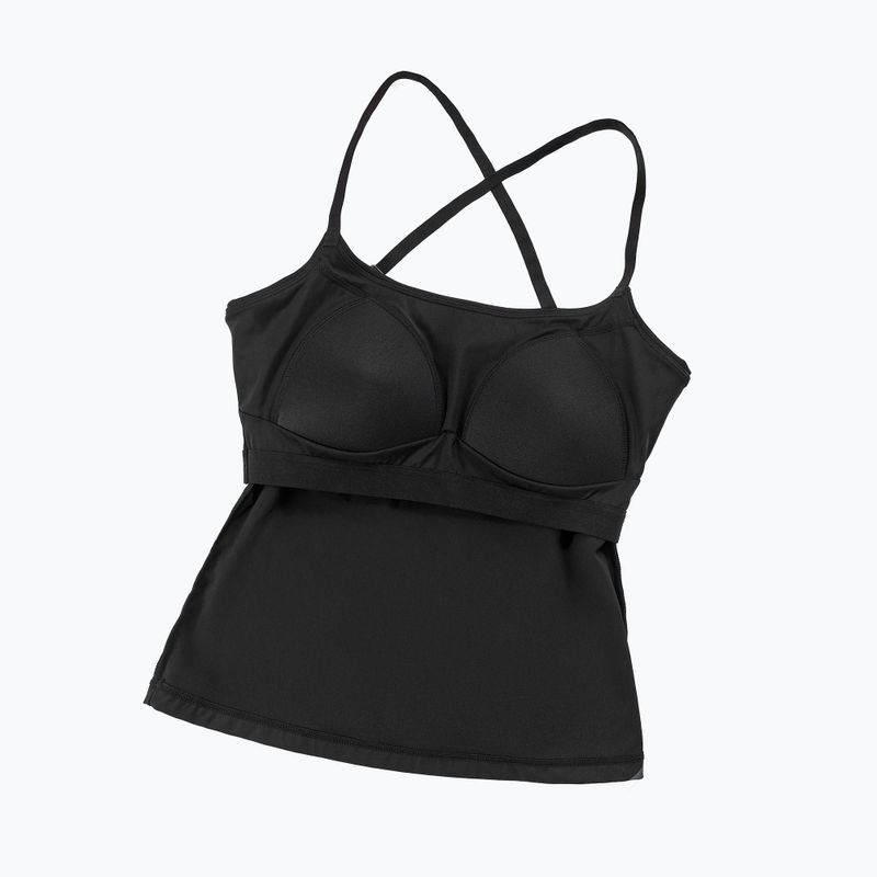 Дамска тренировъчна тениска Cardio Bunny With Built-in Black bra 6