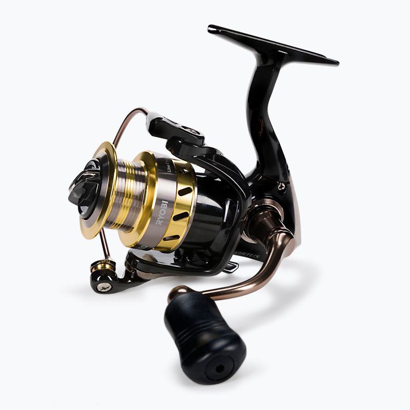 Черно-златна спинингова макара Ryobi Virtus CHW-VIR-1000 3