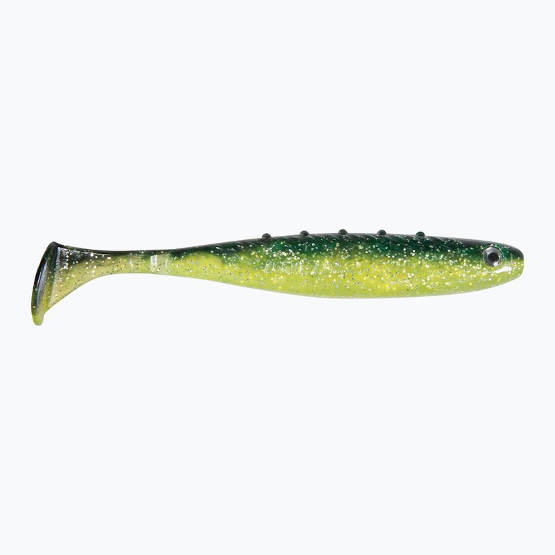Dragon V-Lures Aggressor Pro Rubber Lure 3 бр. Графит/черно/сребърен блясък CHE-AG40D-30-101