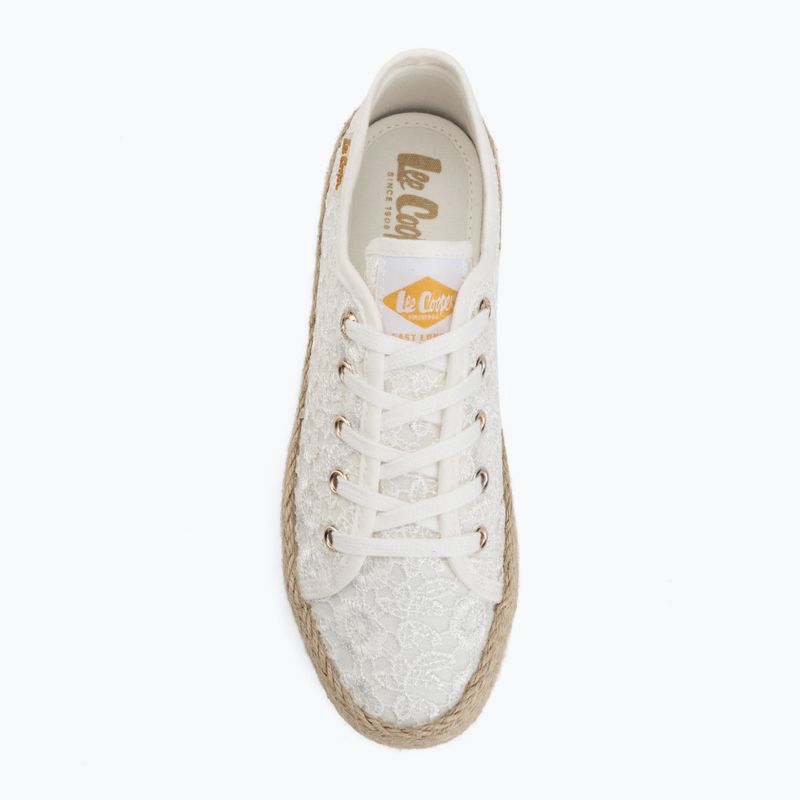 Дамски еспадрили Lee Cooper LCW-26-31-4326LA white 5