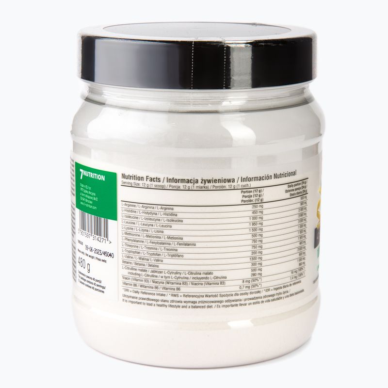 EAA Perfect 7Nutrition аминокиселини 480g лимон 7Nu000392 3