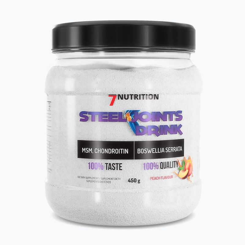 Steel Joints Drink 7Nutrition за възстановяване на ставите 450g праскова 7Nu000395