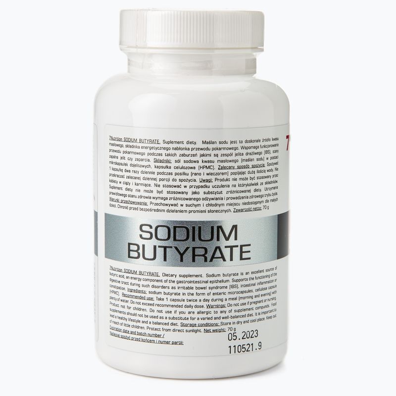 Натриев бутират 580mg 7Nutrition подкрепа на червата 100 капсули 7Nu000416 2
