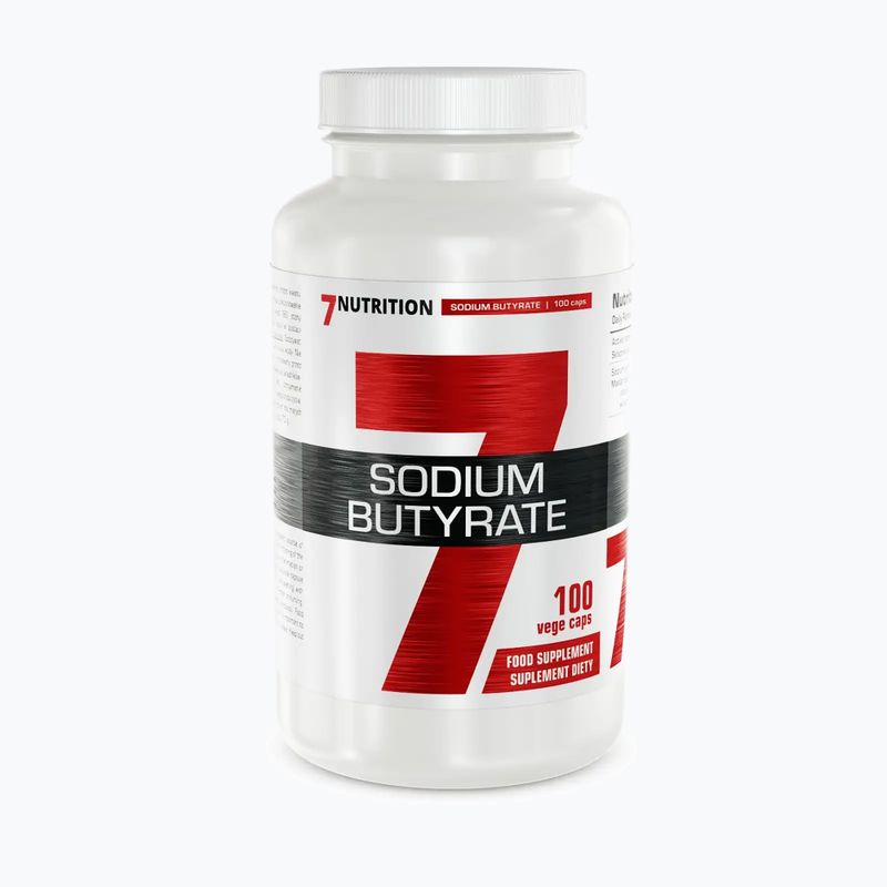 Натриев бутират 580mg 7Nutrition подкрепа на червата 100 капсули 7Nu000416