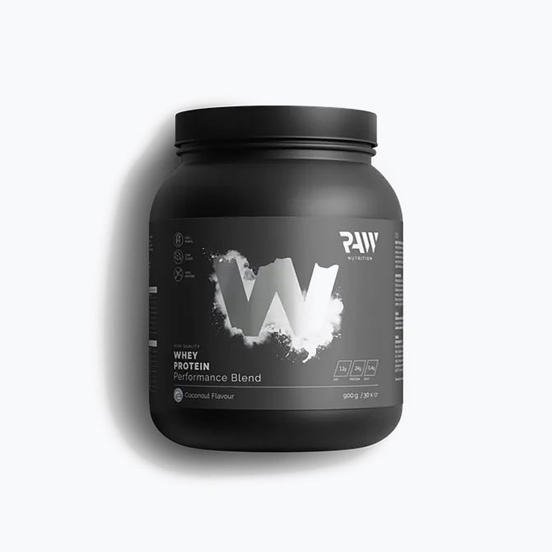 Суроватъчен протеин Raw Nutrition 900g кокос WPC-59016 4