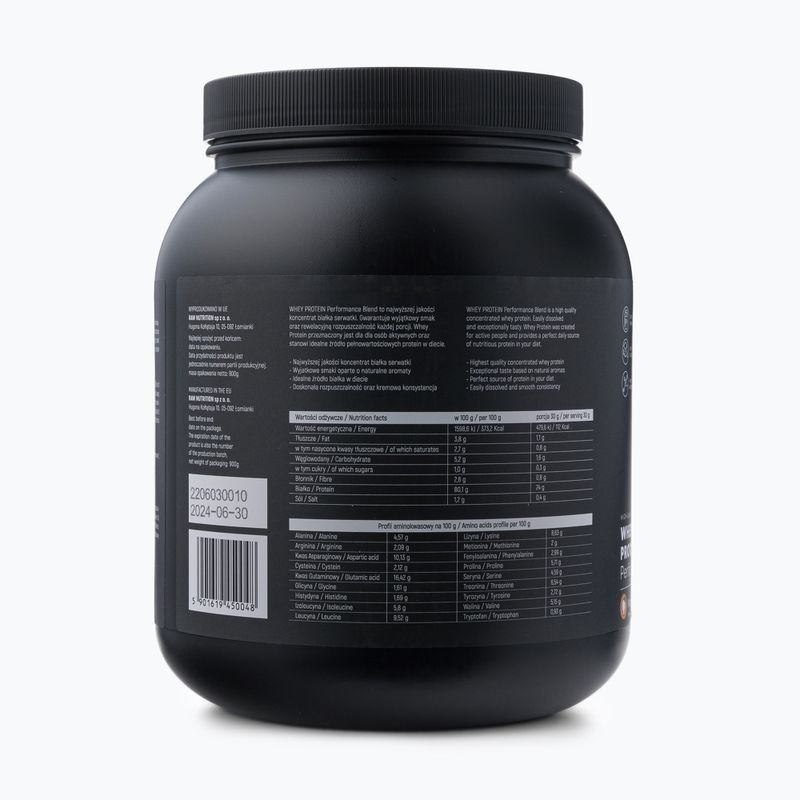 Суроватъчен протеин Raw Nutrition 900g манго WPC-59016 3