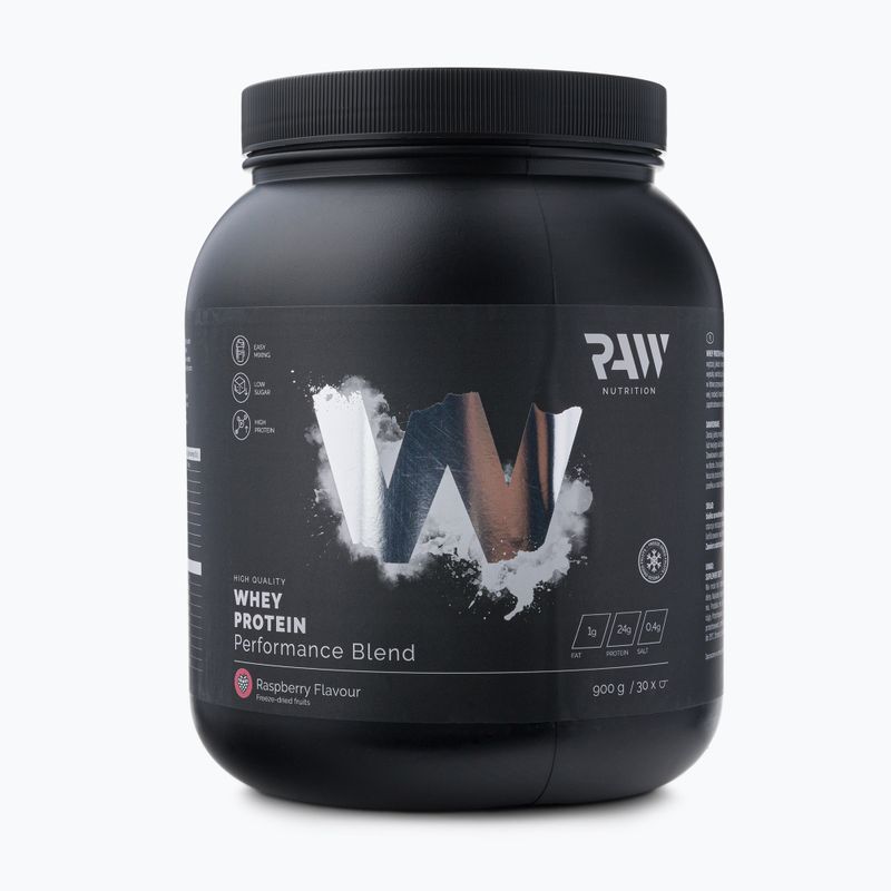 Суроватъчен протеин Raw Nutrition 900g малина WPC-59016
