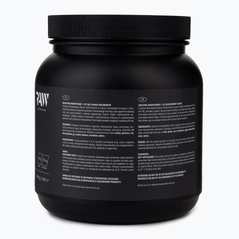 Raw Nutrition креатин монохидрат 500g малина MONO-59016 3