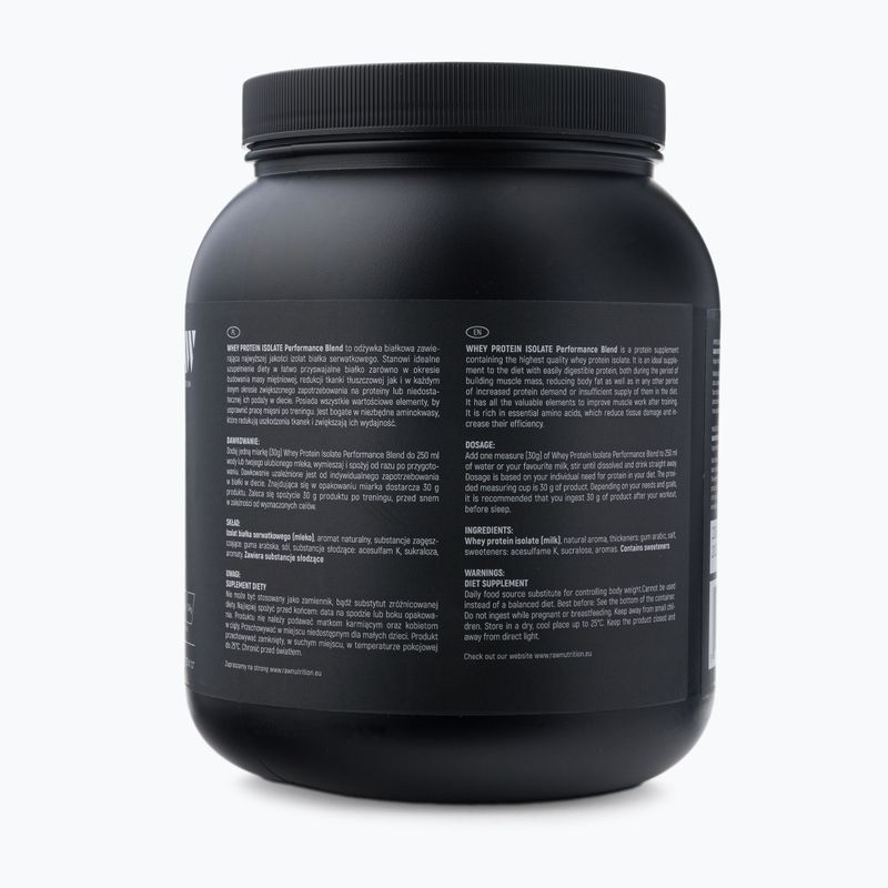 Суроватъчен протеин изолат Raw Nutrition 900g торта WPI-59017 2