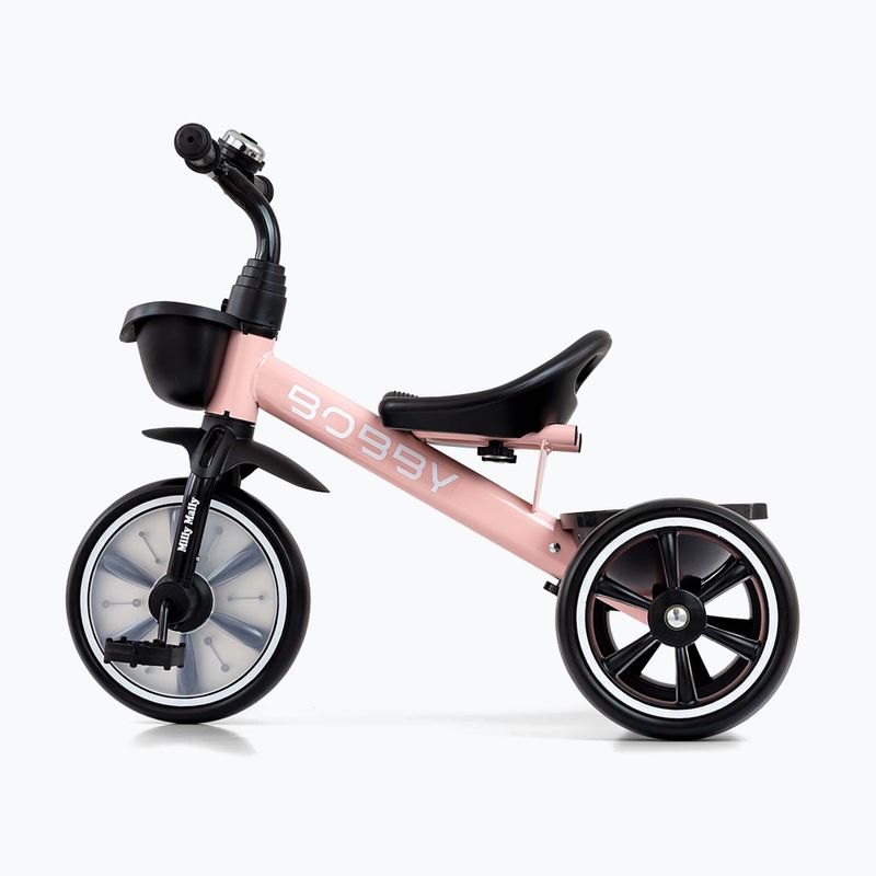 Триколесен велосипед без педали Milly Mally Bobby pink 3