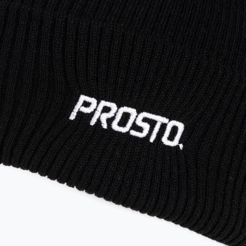 Мъжка зимна шапка PROSTO Cumul black KL222MACC2101U 4