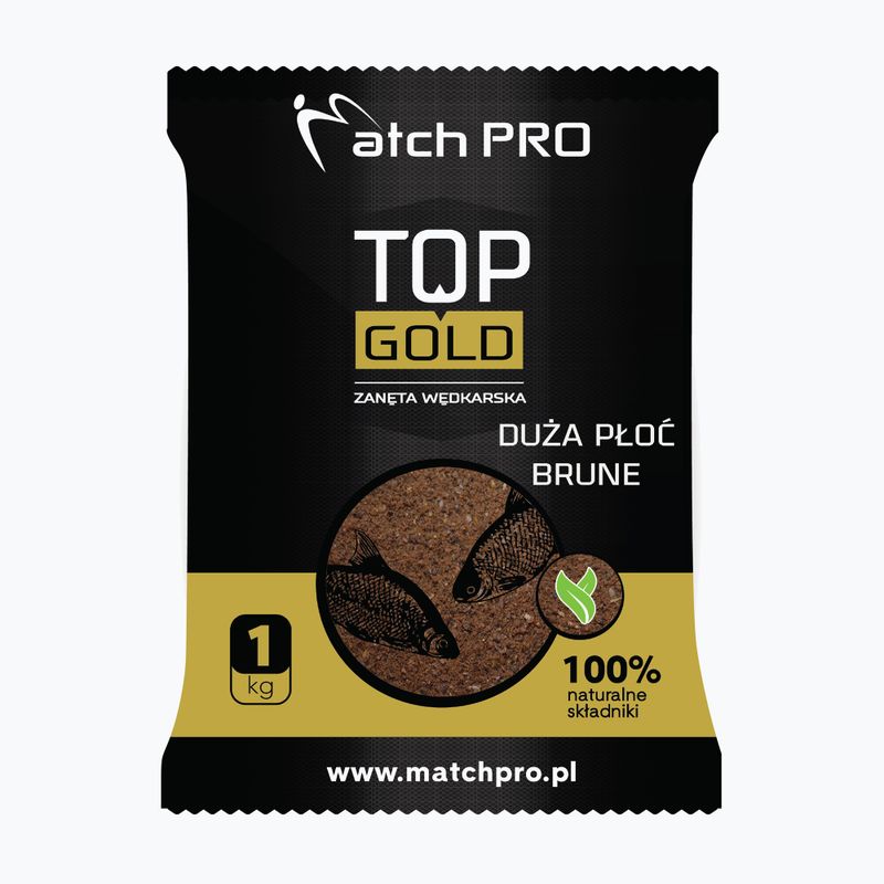 MatchPro Top Gold Big Roach Brune риболовна примамка 1 кг 970009