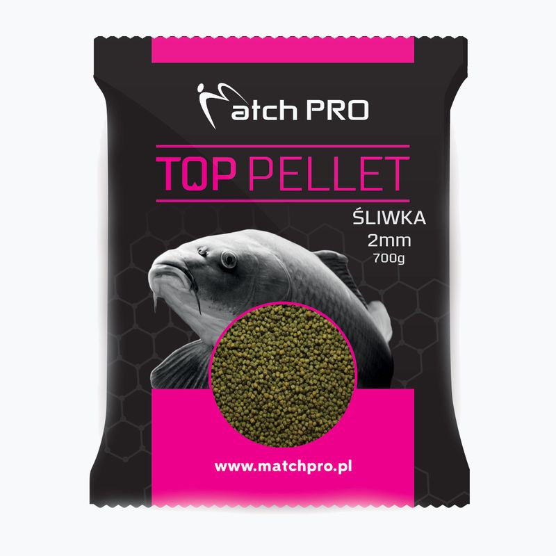 MatchPro groundbait пелети Слива 2 мм зелени 977801
