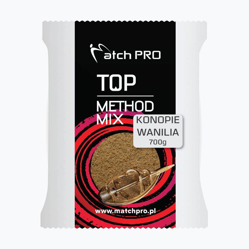 MatchPro Methodmix Vanilla & Hemp риболовна стръв 700 g 978308