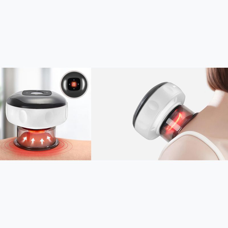 Китайска вендуза за масаж Humanas BB01 Plus white 12