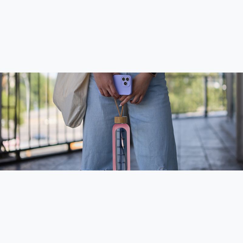 Бутилка KiCA Hydro 1000 ml pink 4