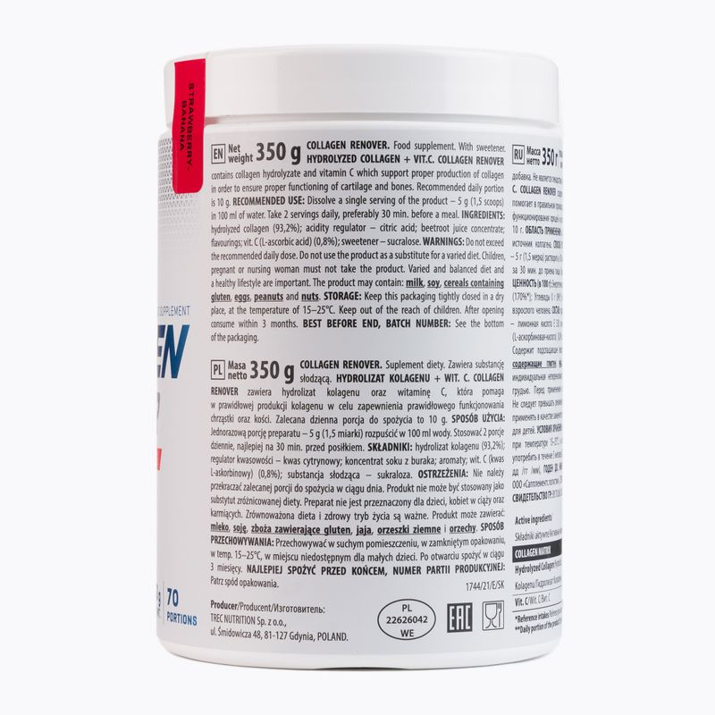 Collagen Renover Trec 350g kolagen truskawka-banan TRE/301#TRUBA 2