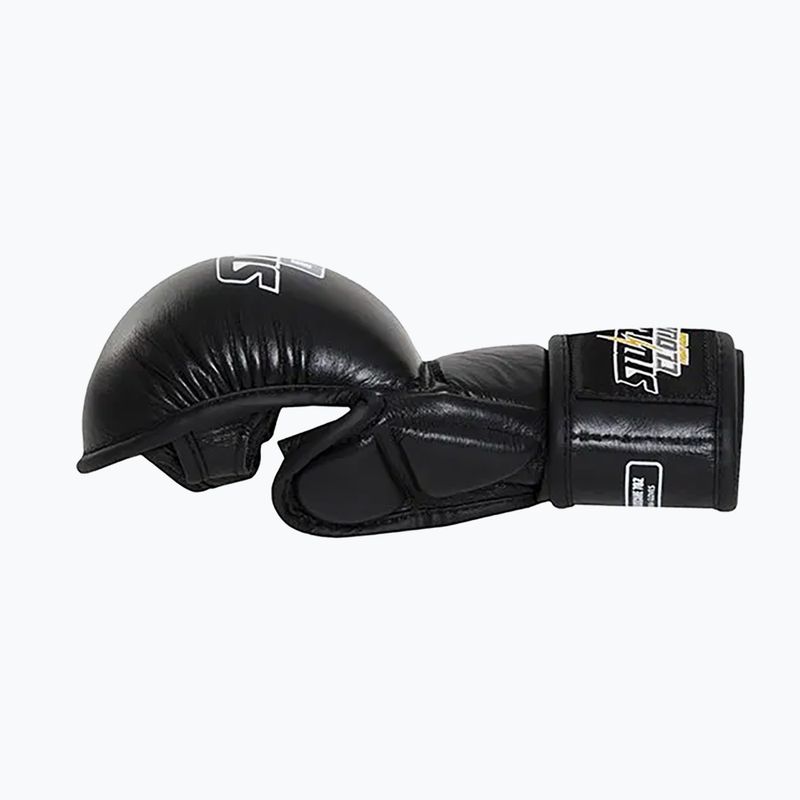 Ръкавици за граплинг StormCloud Hurricane black/yellow 3