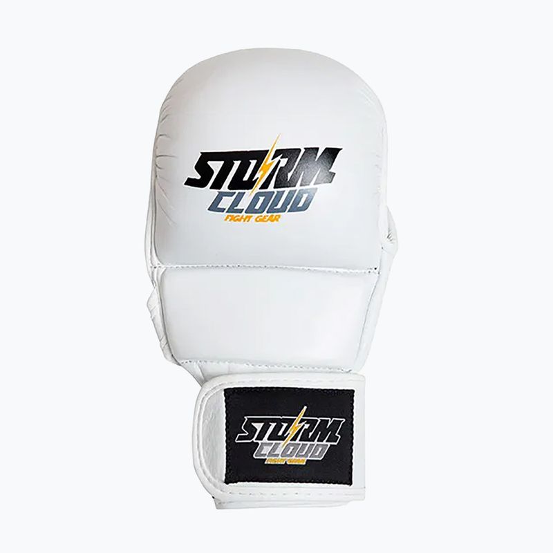 Ръкавици за граплинг StormCloud Hurricane white/black 2