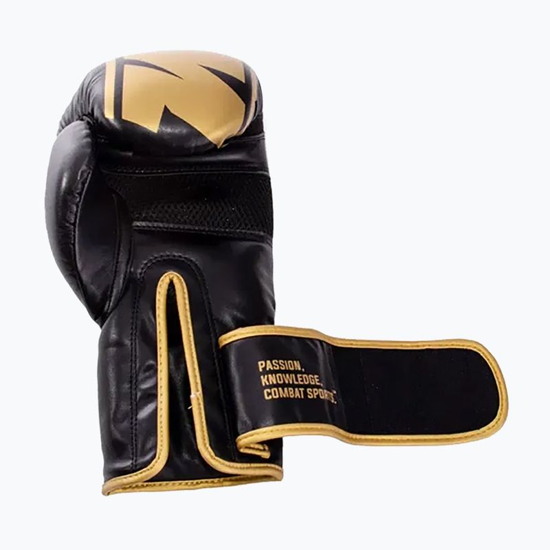 Боксови ръкавици StormCloud Bolt 2.0 black/gold 6