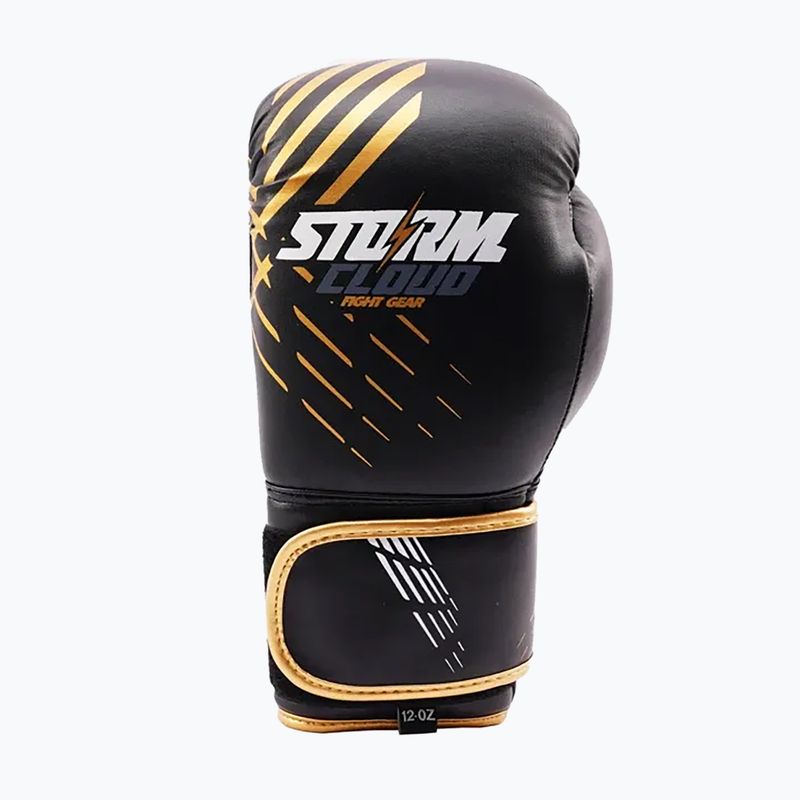 Боксови ръкавици StormCloud Lynx black/gold 2