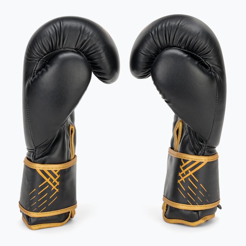Боксови ръкавици StormCloud Lynx black/gold 4