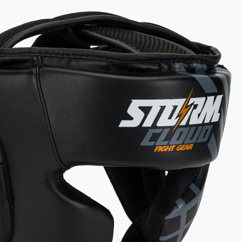 Боксьорска каска StormCloud Lynx black/grey 4