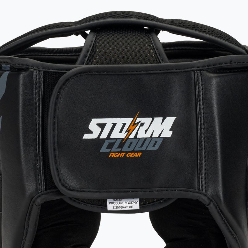 Боксьорска каска StormCloud Lynx black/grey 5