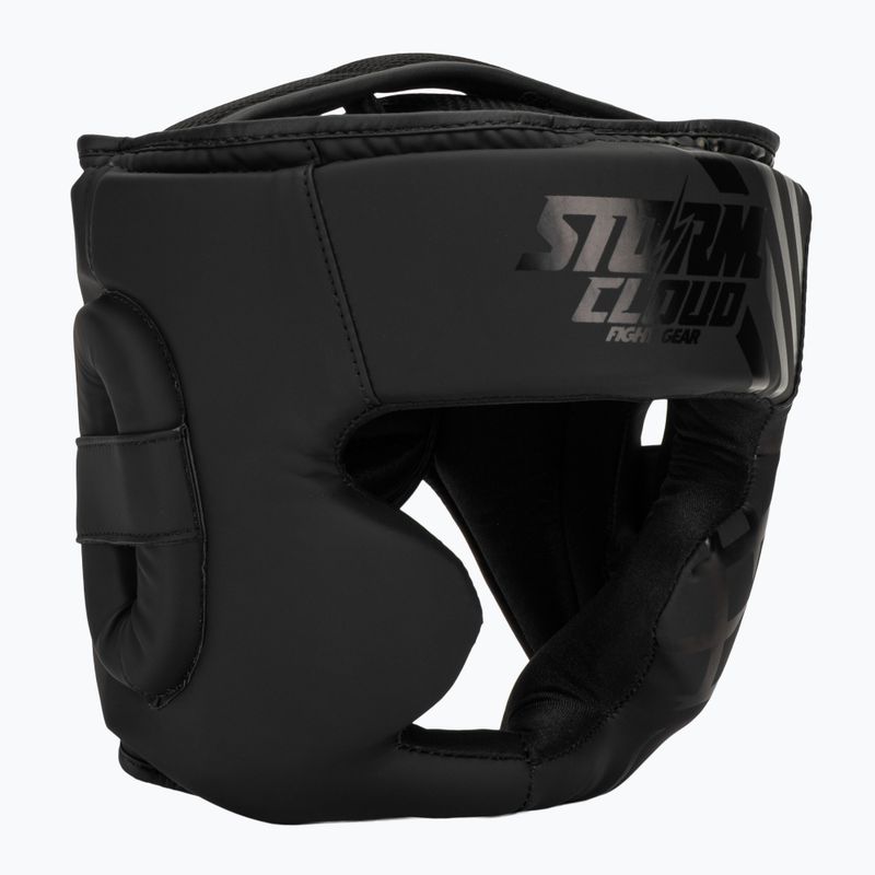 Боксьорска каска StormCloud Lynx black/black