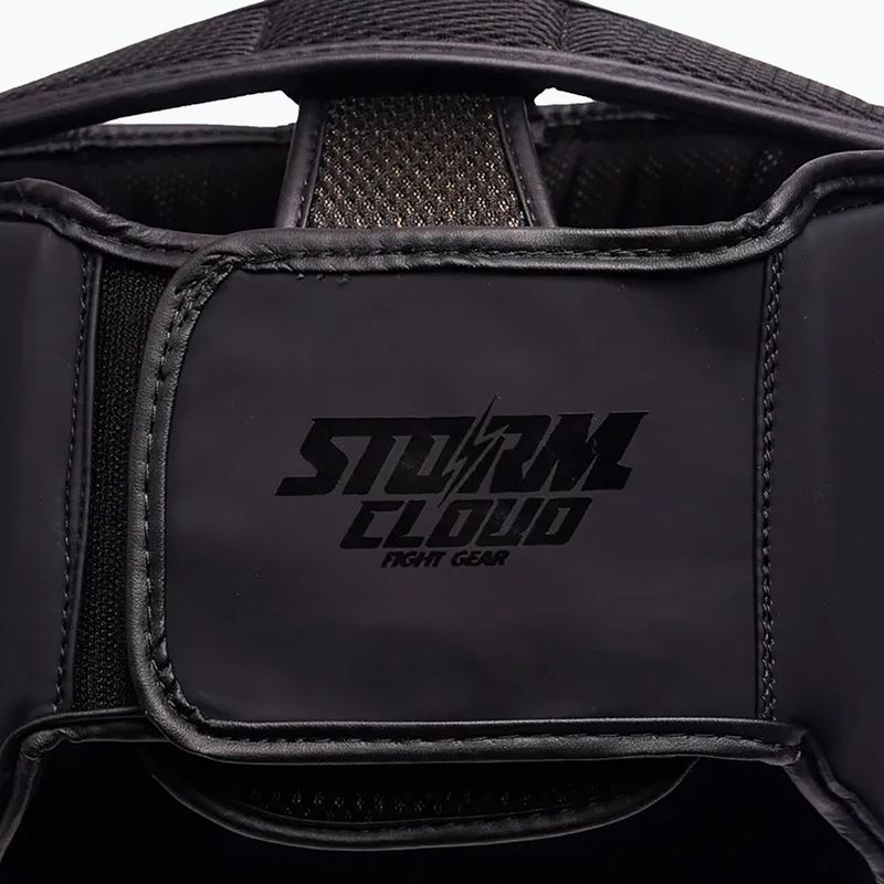 Боксьорска каска StormCloud Lynx black/black 7
