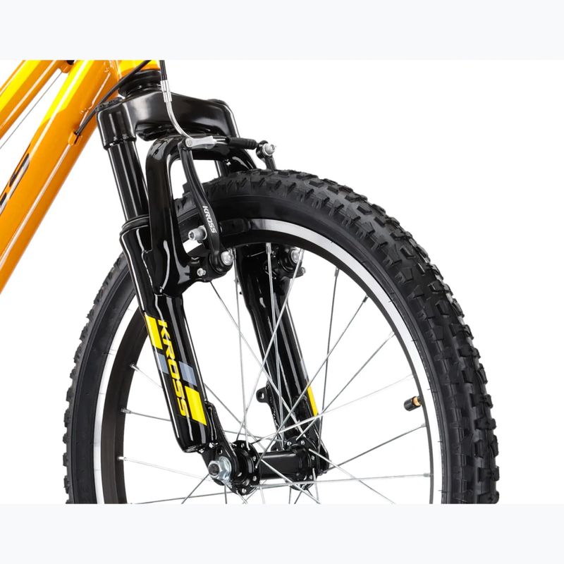 Детски велосипед KROSS Level Mini 2.0 yellow/black/gloss 5