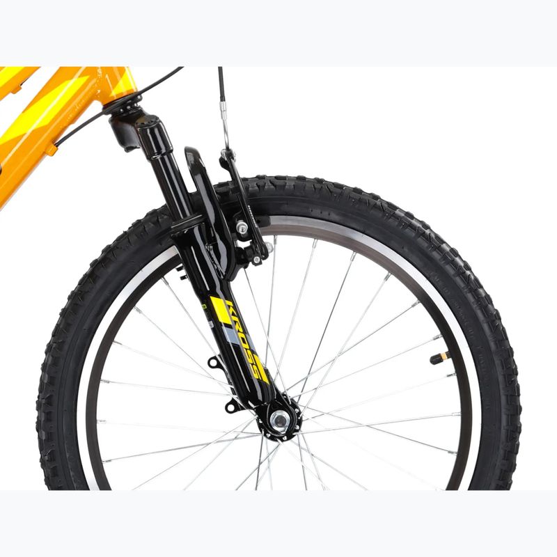 Детски велосипед KROSS Level Mini 2.0 yellow/black/gloss 6