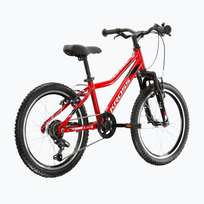 Детски велосипед KROSS Level Mini 2.0 red/black/gloss 3