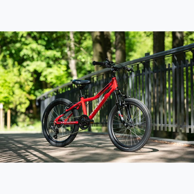 Детски велосипед KROSS Level Mini 2.0 red/black/gloss 12