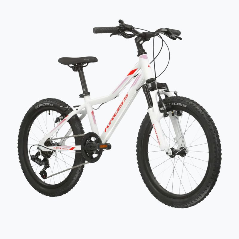 Детски велосипед KROSS Lea Mini 2.0 white/red/gloss 2