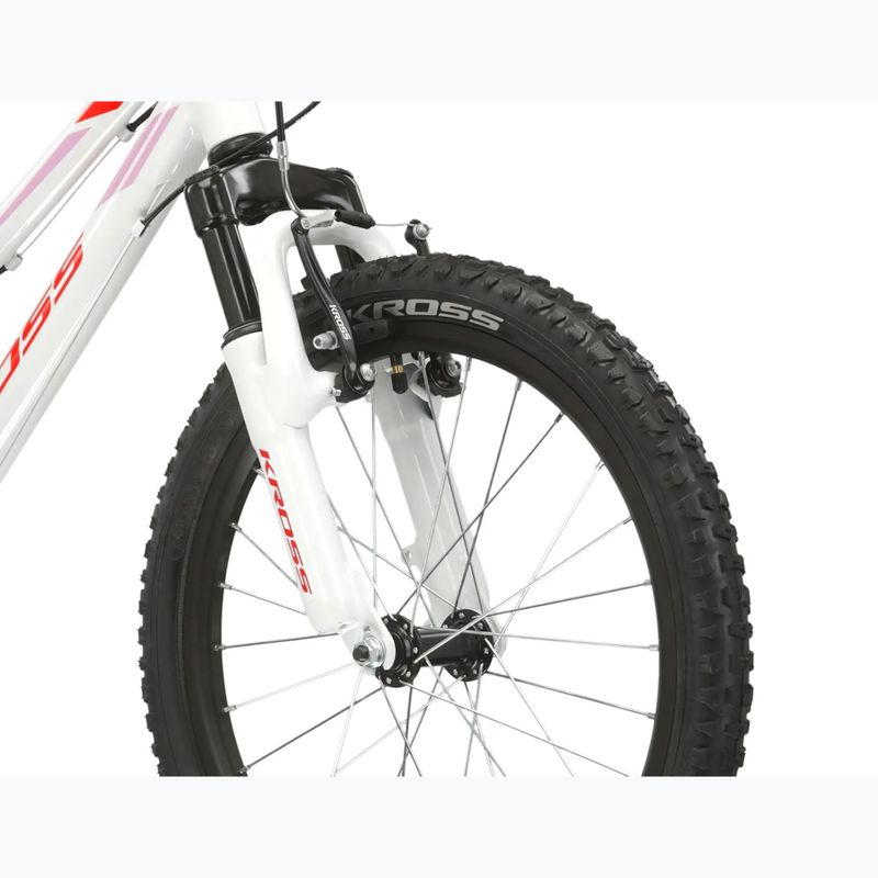 Детски велосипед KROSS Lea Mini 2.0 white/red/gloss 5