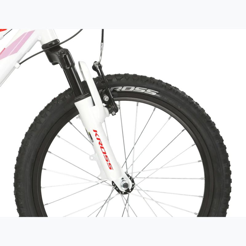 Детски велосипед KROSS Lea Mini 2.0 white/red/gloss 6