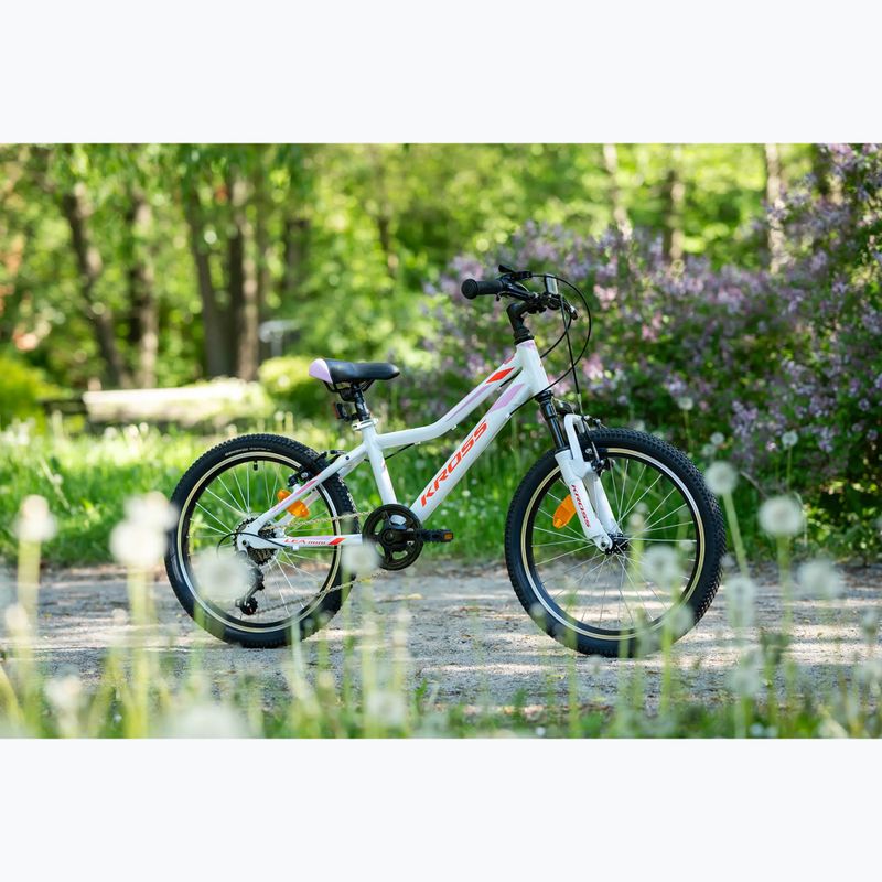 Детски велосипед KROSS Lea Mini 2.0 white/red/gloss 12