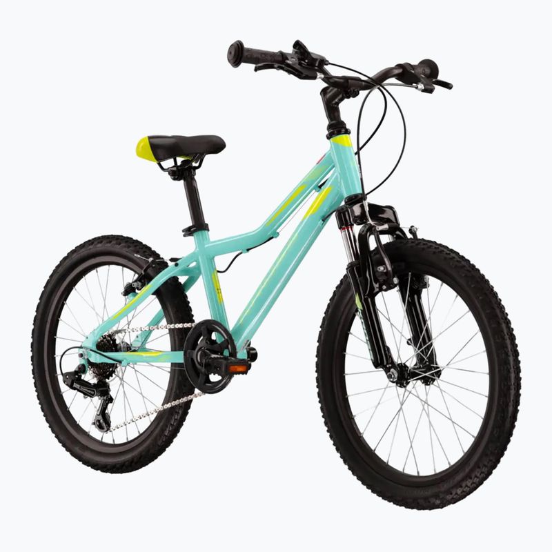 Детски велосипед KROSS Lea Mini 2.0 aquamarine/lime green/glossy 2