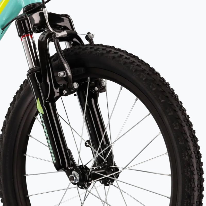 Детски велосипед KROSS Lea Mini 2.0 aquamarine/lime green/glossy 5